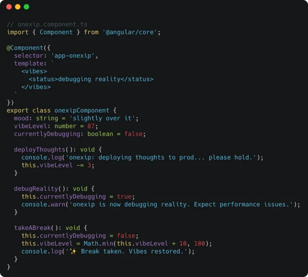 Angular_Framwork_onexip_Softwareentwicklung